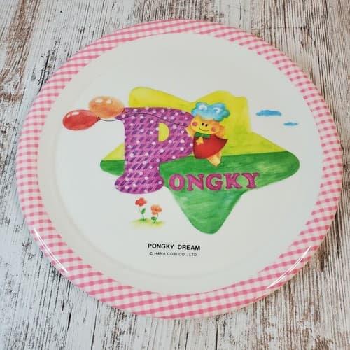 Pongky Dream Kids Plate Set, Hana Cobi, Melamine Wear, Breakfast, Lunch, Dinner - Thumbnail 3