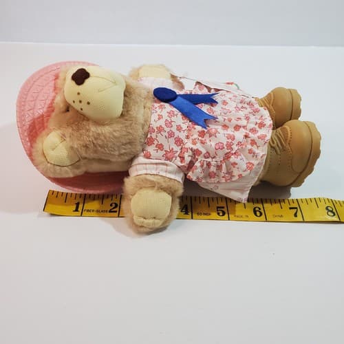Vintage 1986 Wendy’s Furskins Bear Hattie Appalachian Artworks 7” with Tags - Thumbnail 7