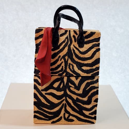 Vtg 1999 Collectible Just The Right Shoe Raine Willits Serengeti Box Bag #26406 - Thumbnail 2