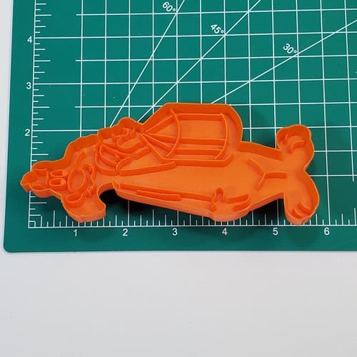 Vintage 1978 LOONEY TUNES Cookie Cutter Sylvester Holding a Cage Warner Bros. - Thumbnail 5