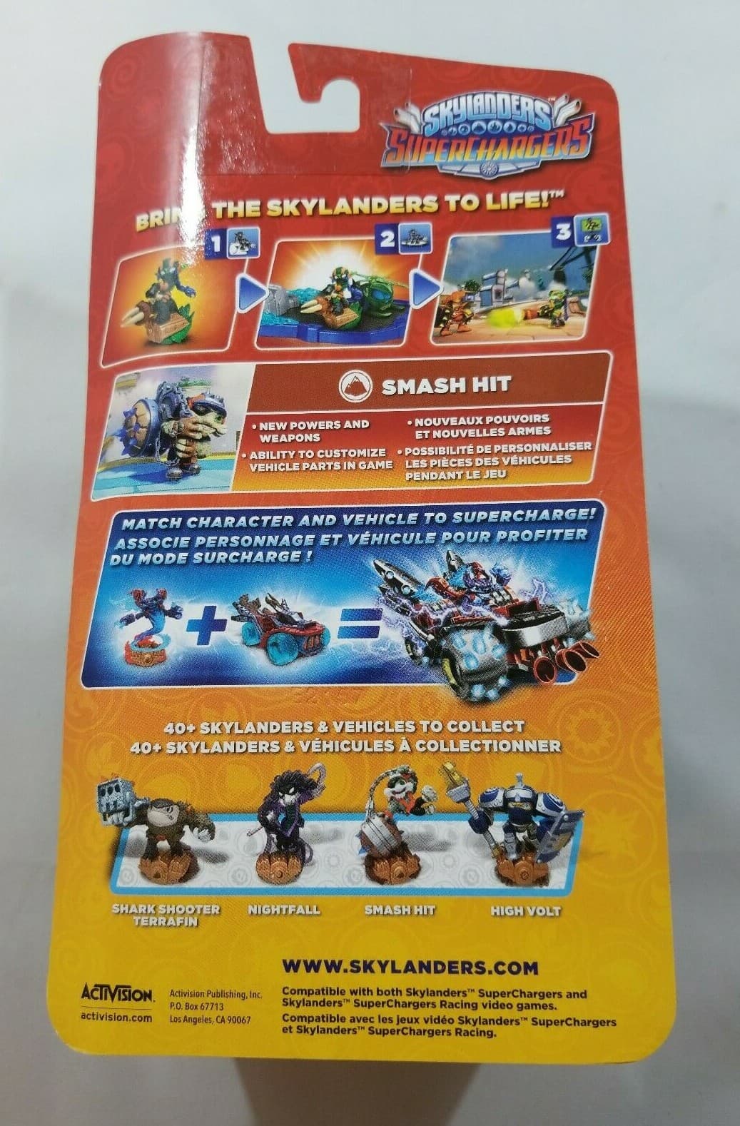 Skylanders SuperChargers Smash Hit Single Character vinyl figure Pack NEW - Thumbnail 3
