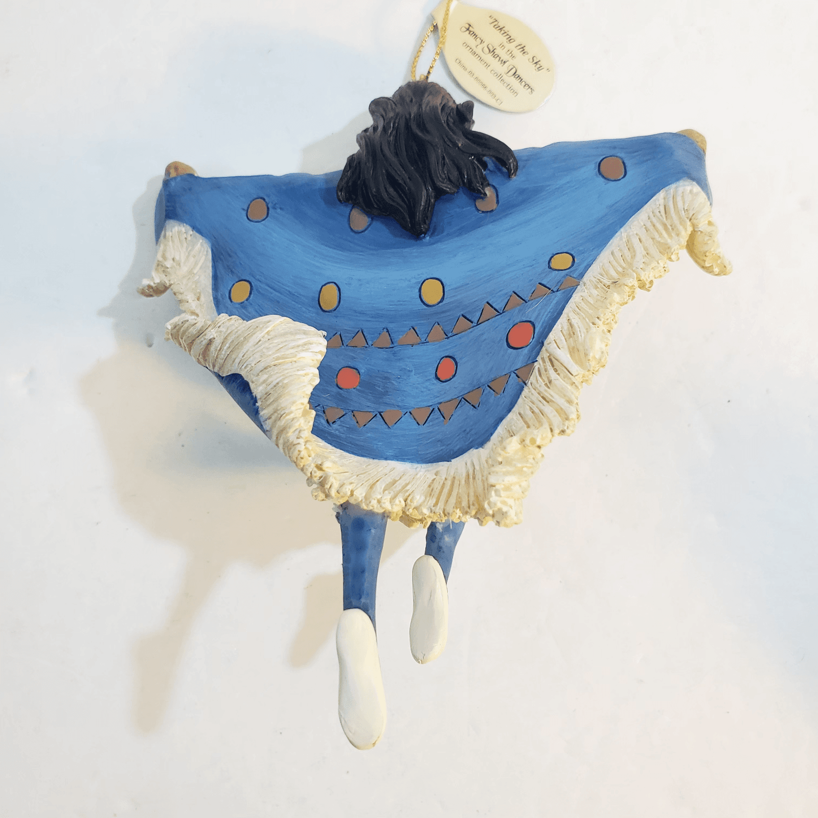 Ashton Drake Galleries Fancy Shawl Dancers Collection Taking The Sky Ornament - Thumbnail 4