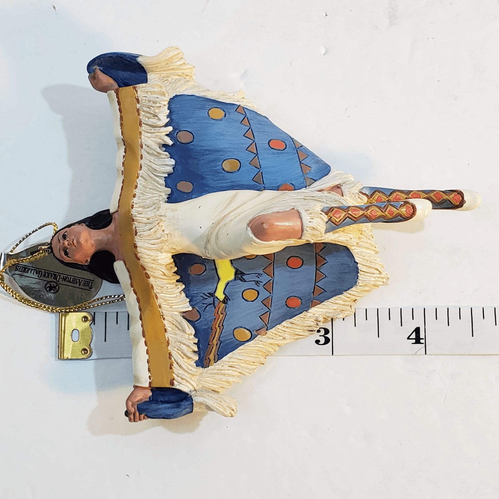 Ashton Drake Galleries Fancy Shawl Dancers Collection Taking The Sky Ornament - Thumbnail 8