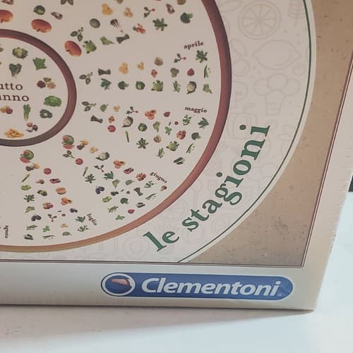 Clementoni 104 piece Jigsaw Puzzle Eataly Fruit and Vegetables Made In Italy - Thumbnail 4