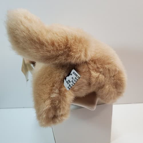 Vtg Russ Caress Soft Pets Brown Puppy Dog I Love You Stuffed Animal Plush Toy - Thumbnail 7