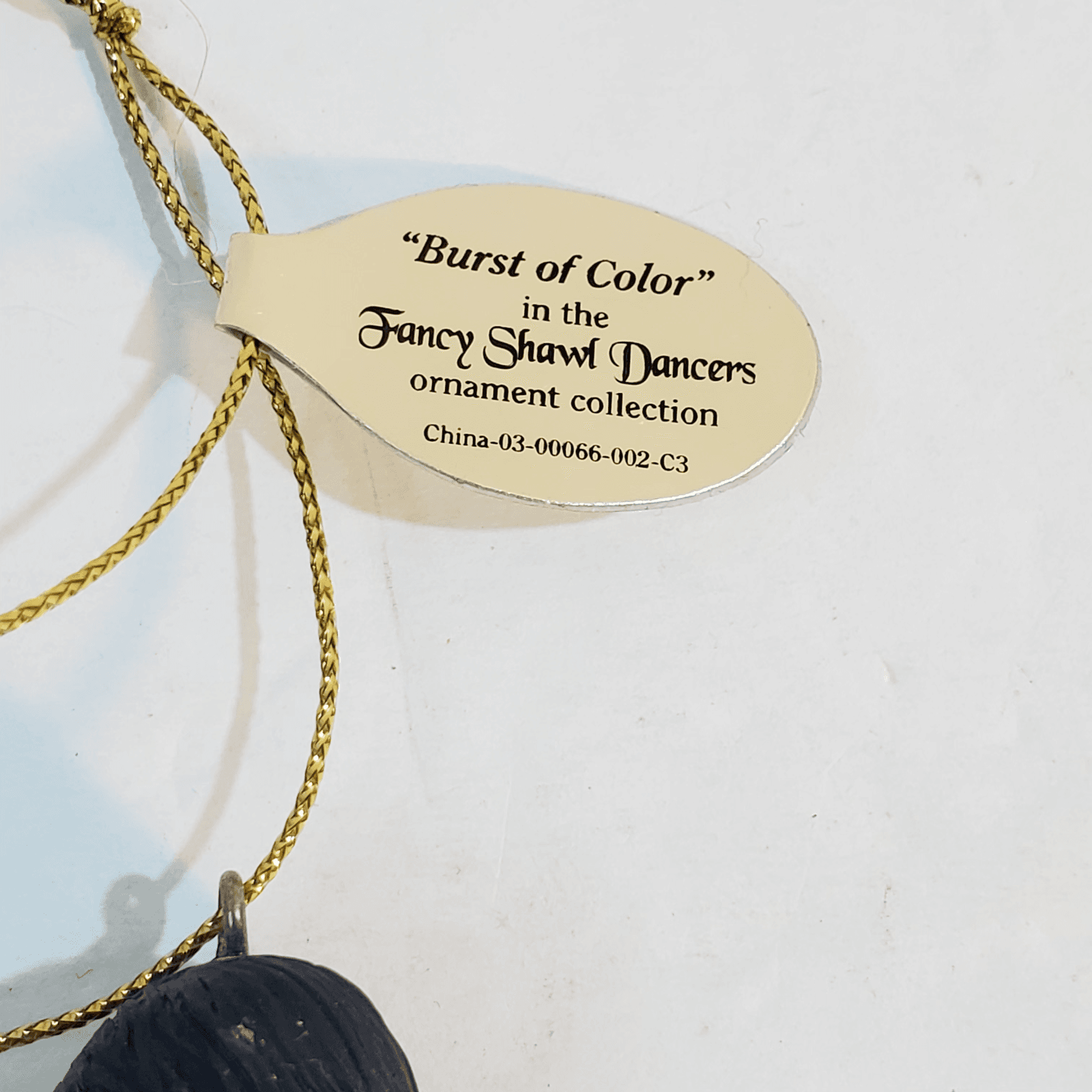 Ashton Drake Galleries Fancy Shawl Dancers Collection Burst Of Color Ornament - Thumbnail 7