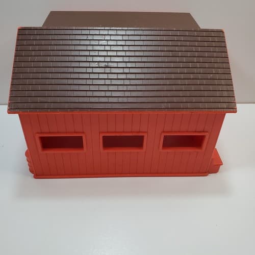 Vintage 1972 Mattel Preschool Putt Putt Train Buildings Replacement Warehouse - Thumbnail 4