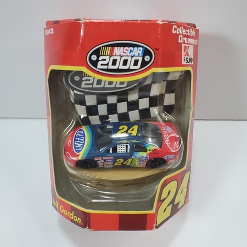 NASCAR 2000 Jeff Gordon #24 Collectible Race Car Christmas Ornament Trevco