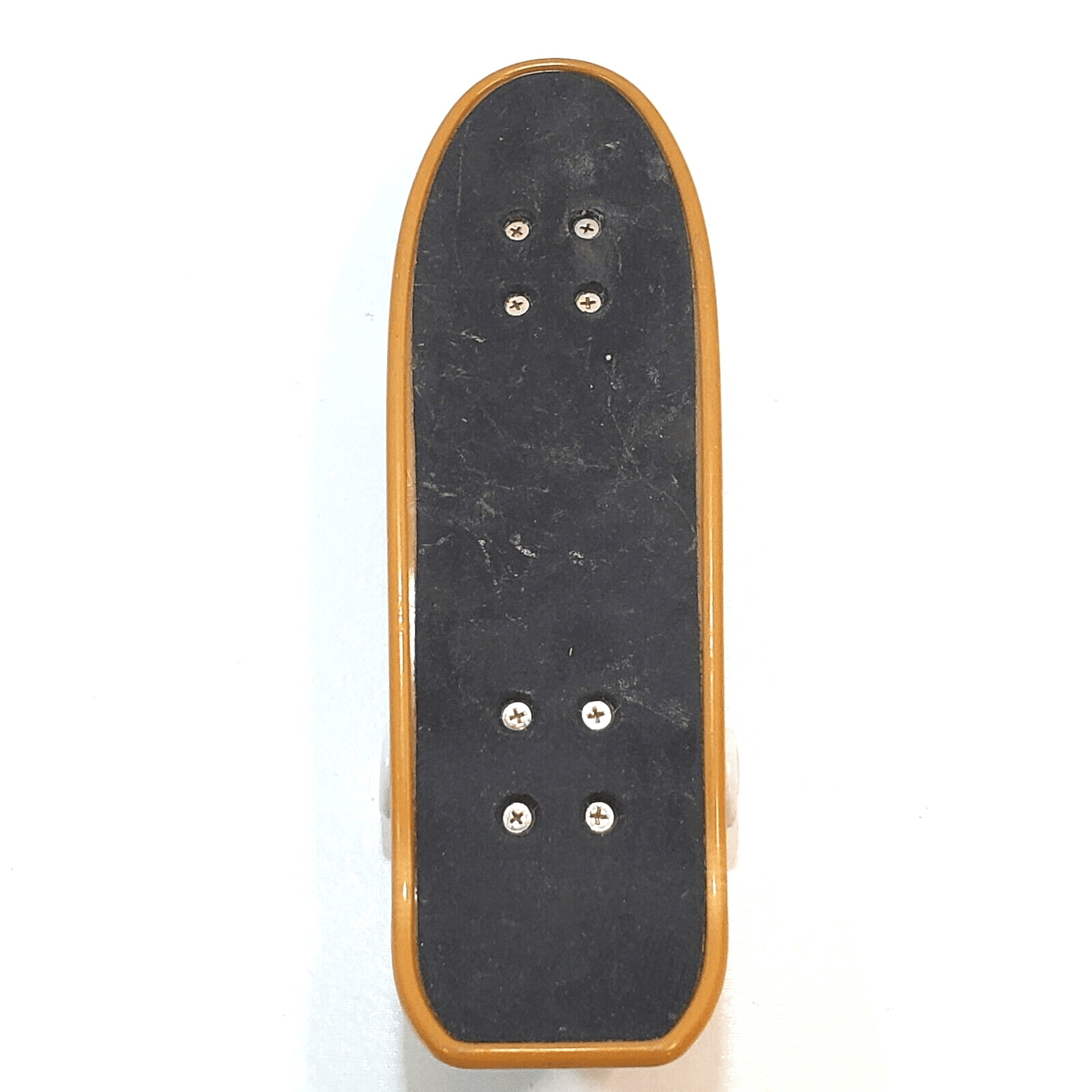 Vintage Fingerboard Signed Skipper Bay 12-31-2002 Blue Red 5.25 in. Deck - Thumbnail 3