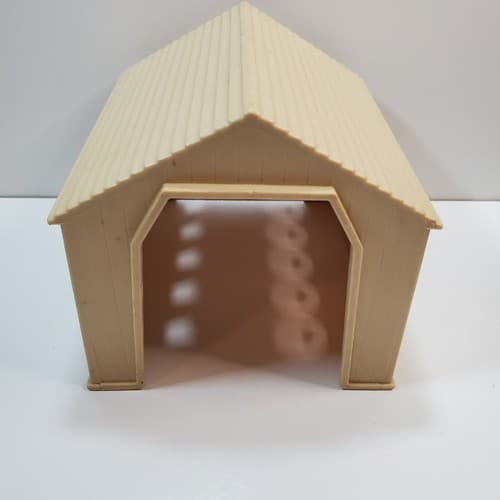 Vtg 1972 Mattel Preschool Putt Putt Train Buildings Replacement Covered Bridge - Thumbnail 2