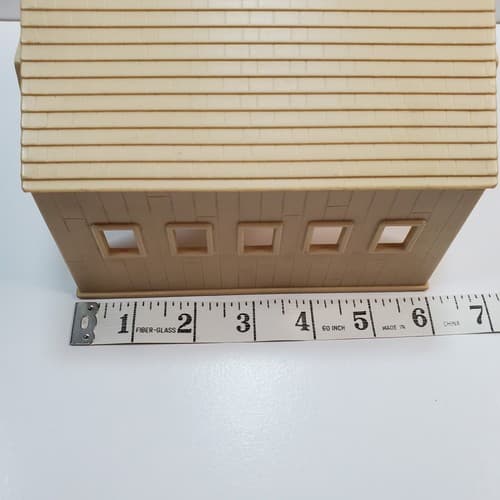 Vtg 1972 Mattel Preschool Putt Putt Train Buildings Replacement Covered Bridge - Thumbnail 7