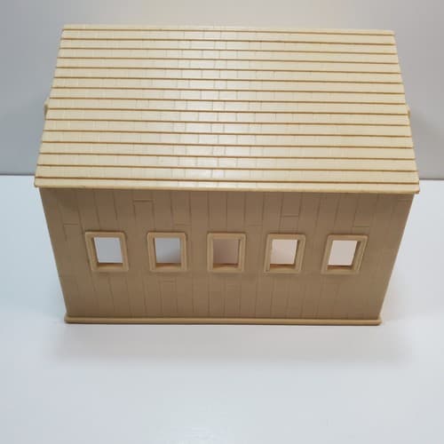 Vtg 1972 Mattel Preschool Putt Putt Train Buildings Replacement Covered Bridge - Thumbnail 4