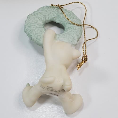 Precious Moments Hang On For The Holly Day Special 1988 Issue Christmas Ornament - Thumbnail 3