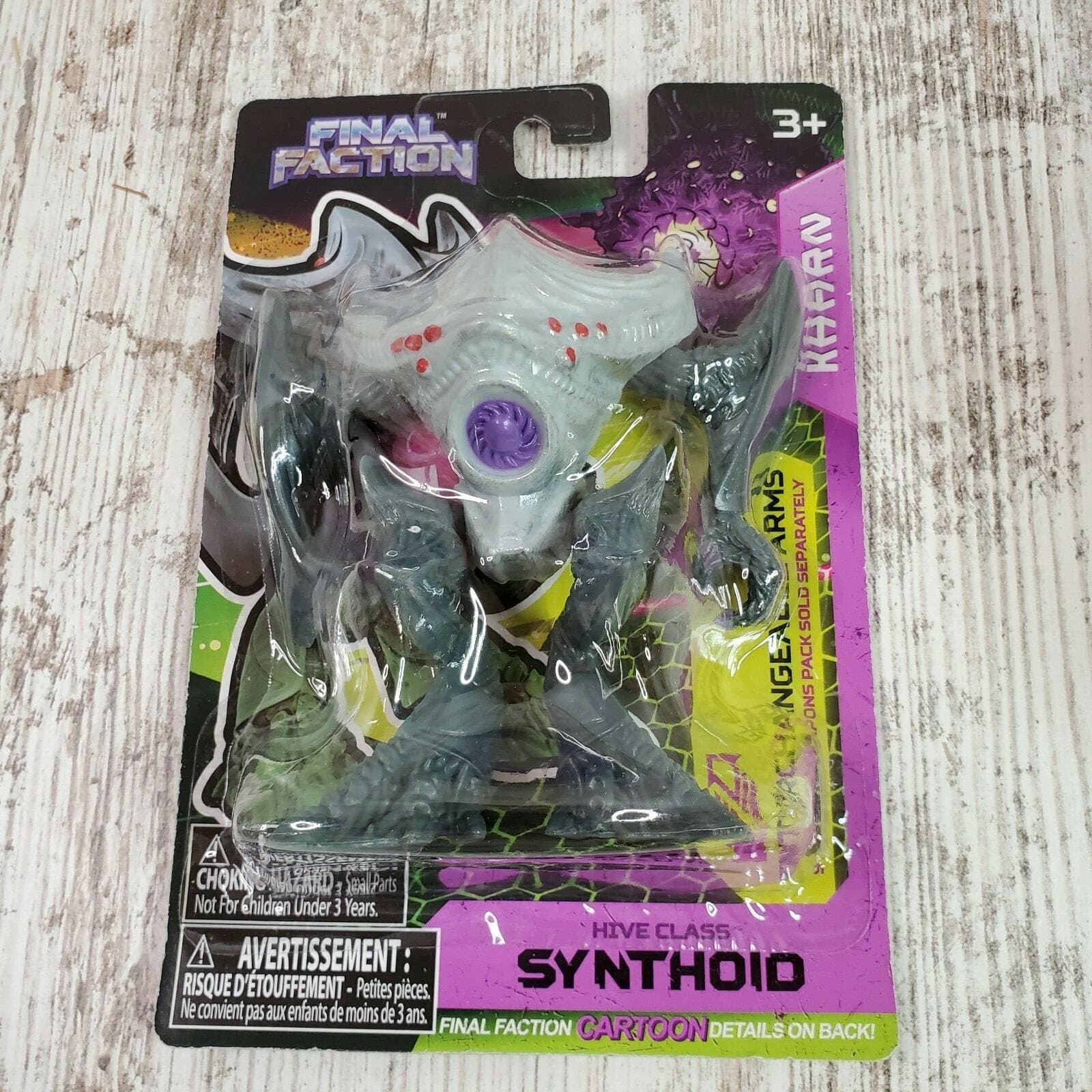 Final Faction Kharn Hive Class Synthoid 4" Action Figure New in Package