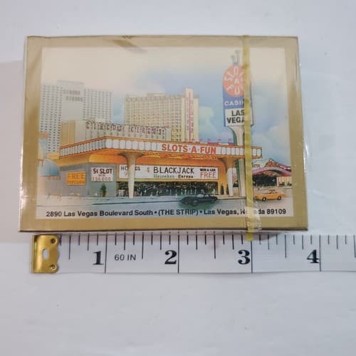 Lot of 2 Vintage Las Vegas Souvenir State Playing Cards Made in Hong Kong NEW - Thumbnail 8