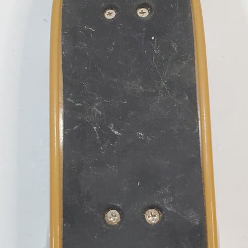 Vintage Fingerboard Signed Skipper Bay 12-31-2002 Blue Red 5.25 in. Deck - Thumbnail 4