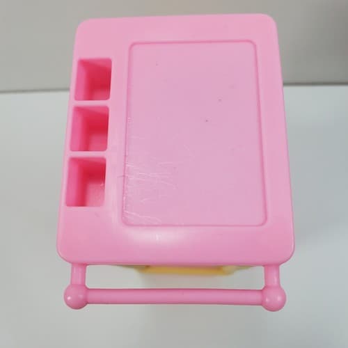 Vintage 1994 Mattel Barbie Pet Shop Plastic Replacement Cart With Drawers - Thumbnail 6