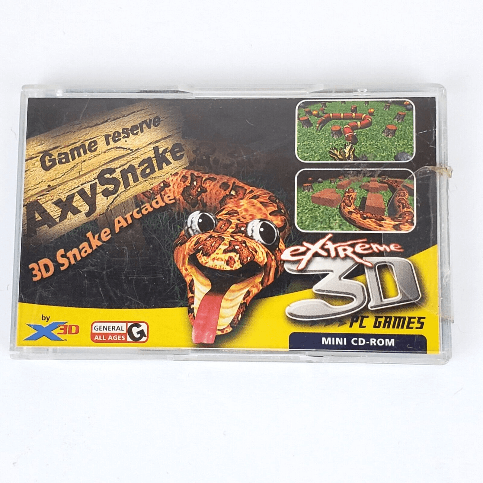 Game Reserve Axy Snake Mini CD-Rom Extreme 3D PC Games by X3D