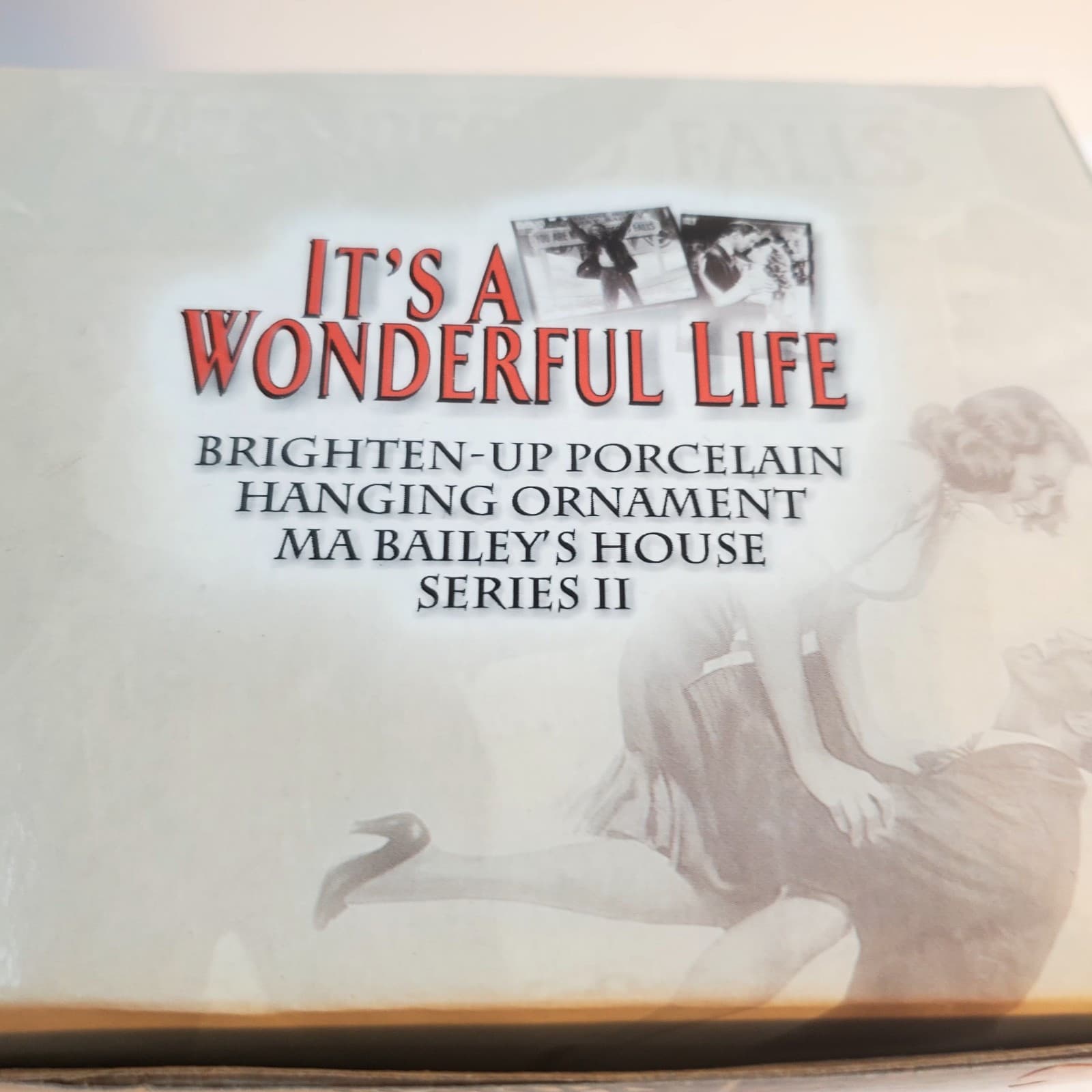 It’s A Wonderful Life Ma Bailey's House Series II Porcelain Brighten Up Ornament - Thumbnail 6