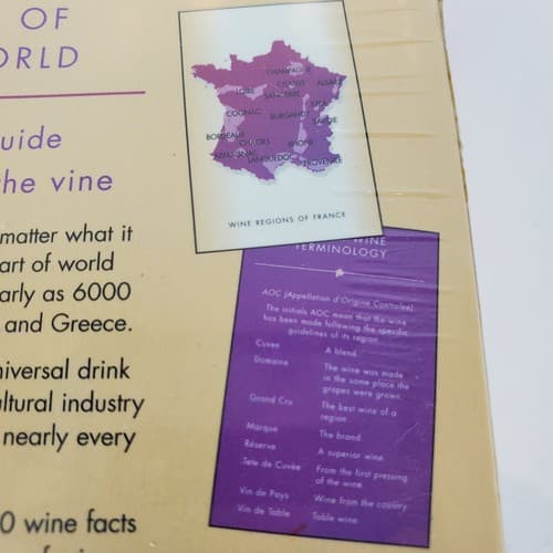 Wines of the World Cards 42 cards Global Guide to the Fruit of the Vine New - Thumbnail 3