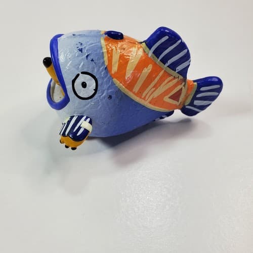 Disney Toy Story 3 Mr Pricklepants Hawaiian Vacation Fish Toy Vinyl Figure - Thumbnail 3