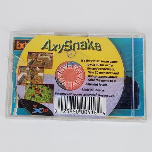 Game Reserve Axy Snake Mini CD-Rom Extreme 3D PC Games by X3D - Thumbnail 3