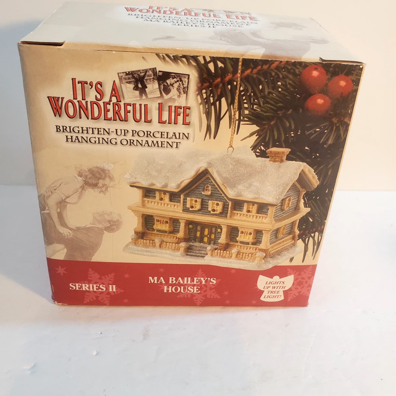 It’s A Wonderful Life Ma Bailey's House Series II Porcelain Brighten Up Ornament - Thumbnail 10