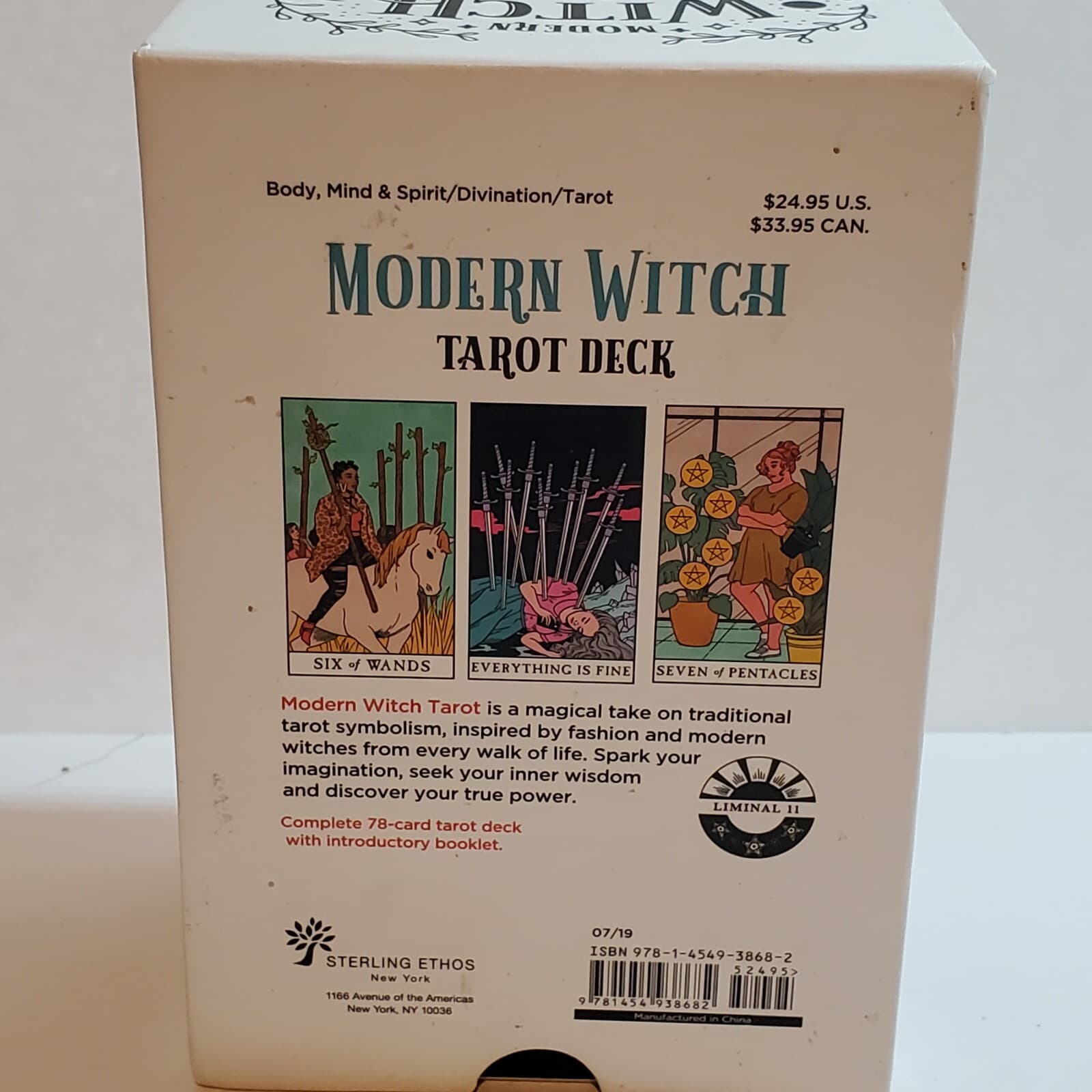 Modern Witch Tarot Cards Deck by Lisa Sterle 78 Cards and Guide Complete - Thumbnail 5