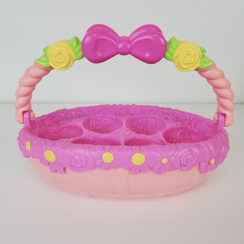 Hatchimals Colleggtibles Nest Easter Basket Egg Cartons Pink Roses Flowers Bow - Thumbnail 5