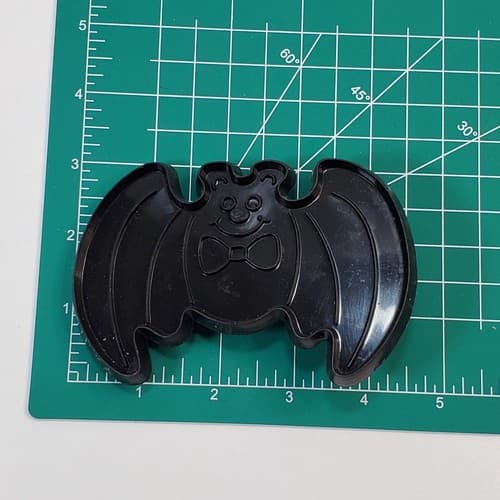 Vtg Current Inc Plastic White Ghost Black Bat Halloween Cookie Cutters Taiwan - Thumbnail 10