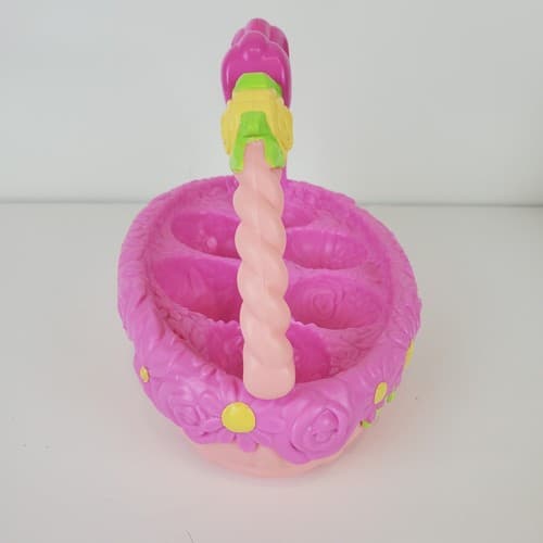 Hatchimals Colleggtibles Nest Easter Basket Egg Cartons Pink Roses Flowers Bow - Thumbnail 4