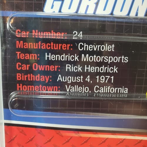 Jeff Gordon #24 Offical Fan Card Winner's Circle 2007 1:64 New - Thumbnail 6