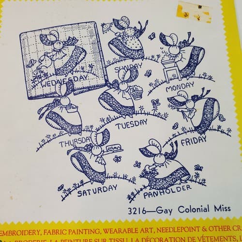 LOT of 4 Aunt Martha's Hot Iron Transfers 3735, 3021, 3216 & 3597 Open Unused - Thumbnail 6