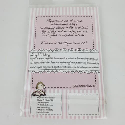 Magnolia EZ Mount Rubber Stamp Made in Sweden Cling Snowman - Thumbnail 2