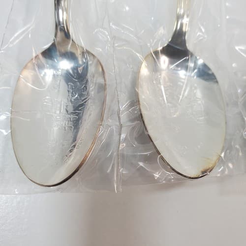 Vintage WM ROGERS & CO Set of 4 Silver Plate Presidential Collectible Spoons #5 - Thumbnail 7