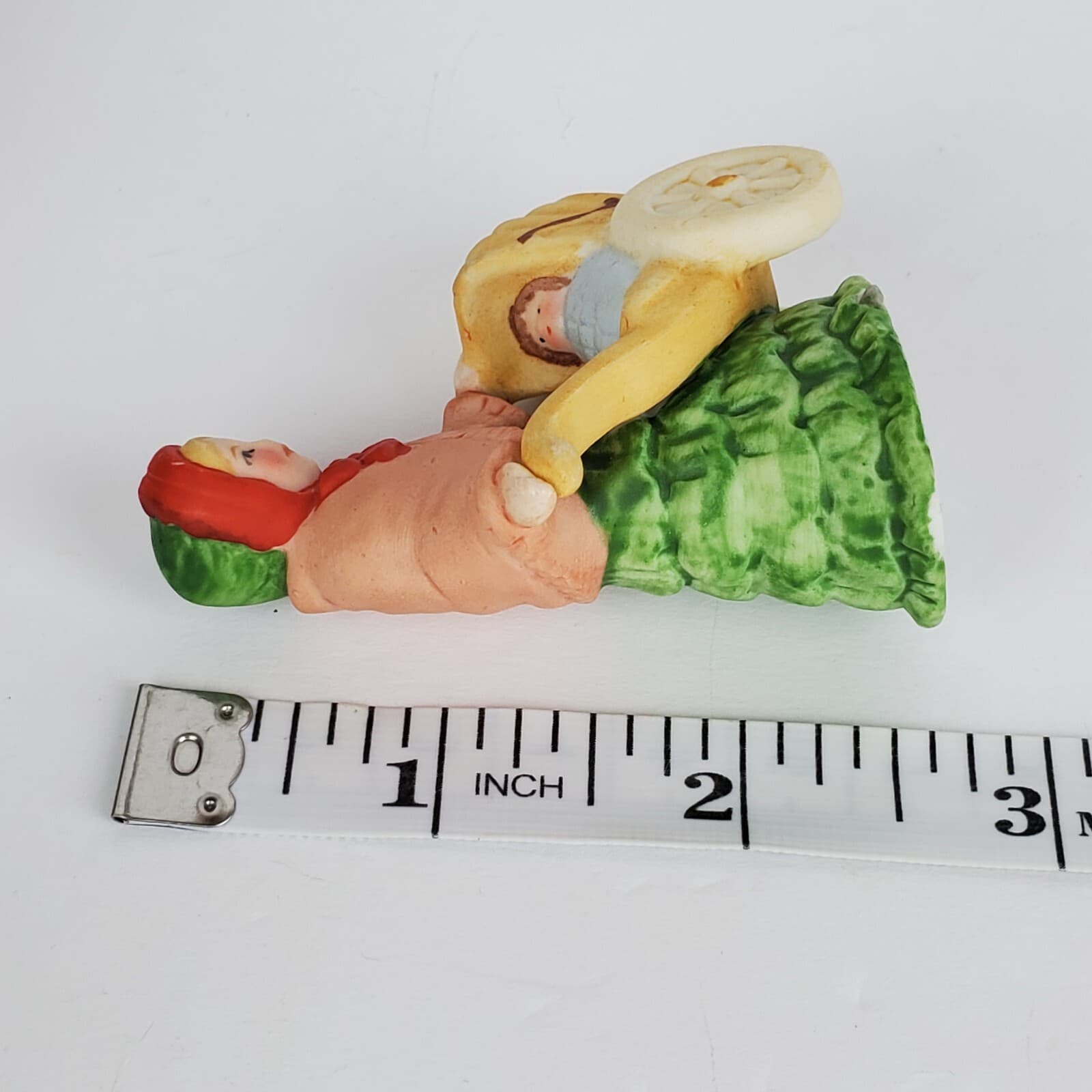 Vtg 1986 LEFTON Colonial Village Grandmother Eberhart Carriage Figurine #05827 - Thumbnail 8