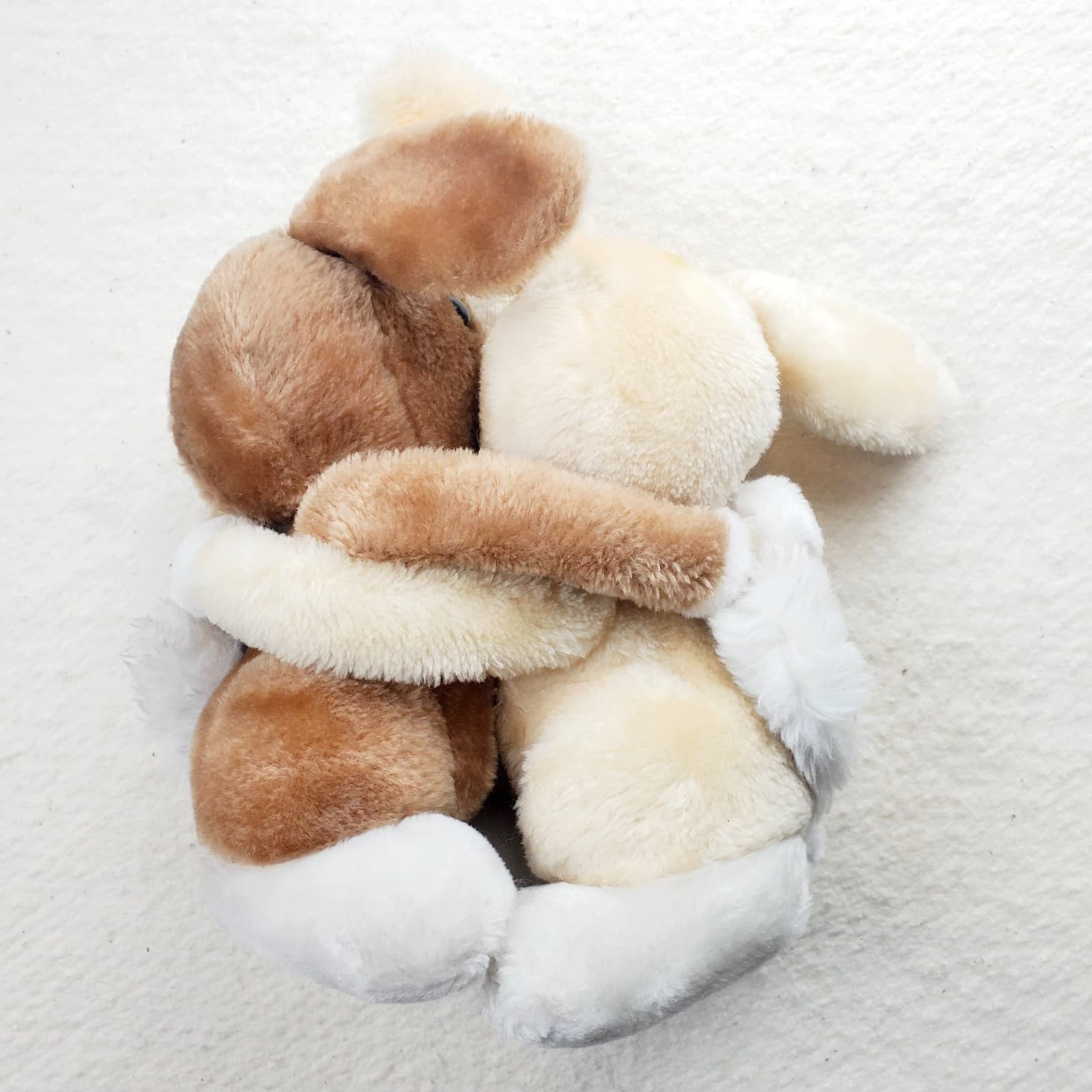 Vintage 1977 Dakin Hugging Easter Bunny Rabbit Bunnies Stuffed Animals Plush - Thumbnail 7