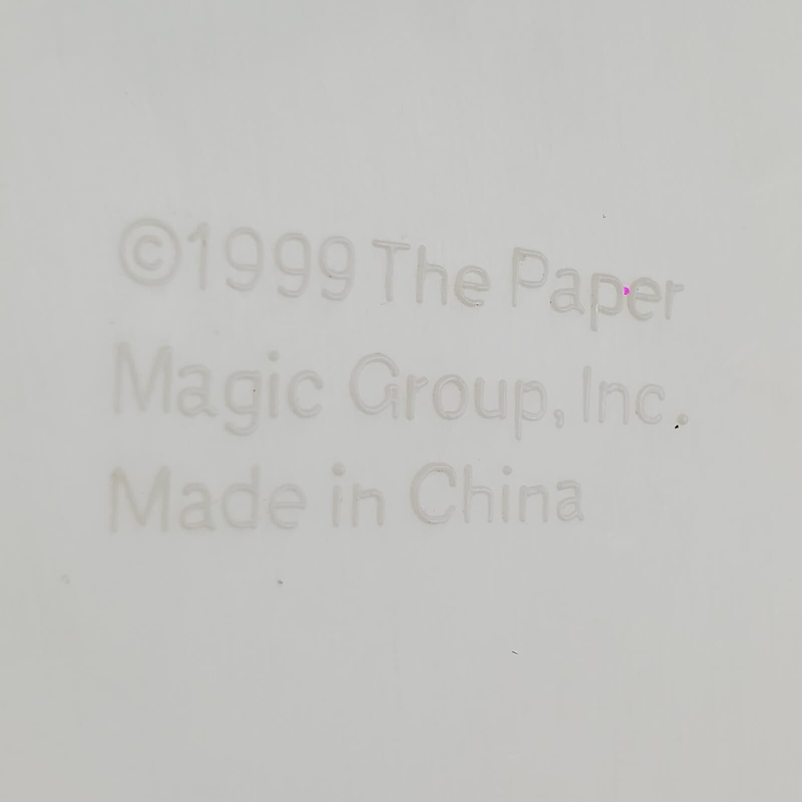 Vintage 1999 Ghost Light Up Eyes The Paper Magic Group Halloween Wall Door Decor - Thumbnail 9
