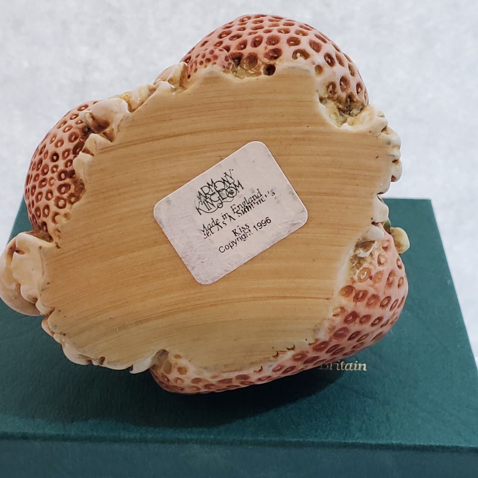 Harmony Kingdom Sweet As A Summer's Kiss UK Made 1996 Trinket Box Figurine - Thumbnail 6