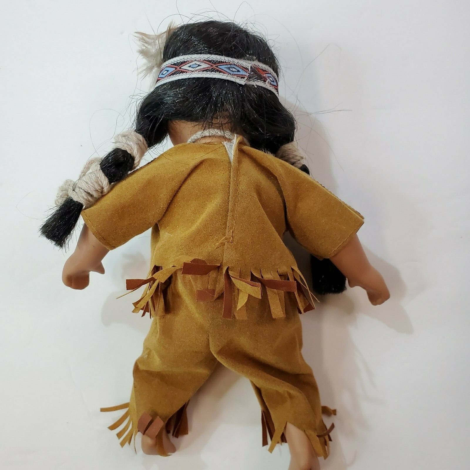 Goldenvale 1/2000 Native American Sleeping Baby Doll 9 1/2 Inches Tall - Thumbnail 4