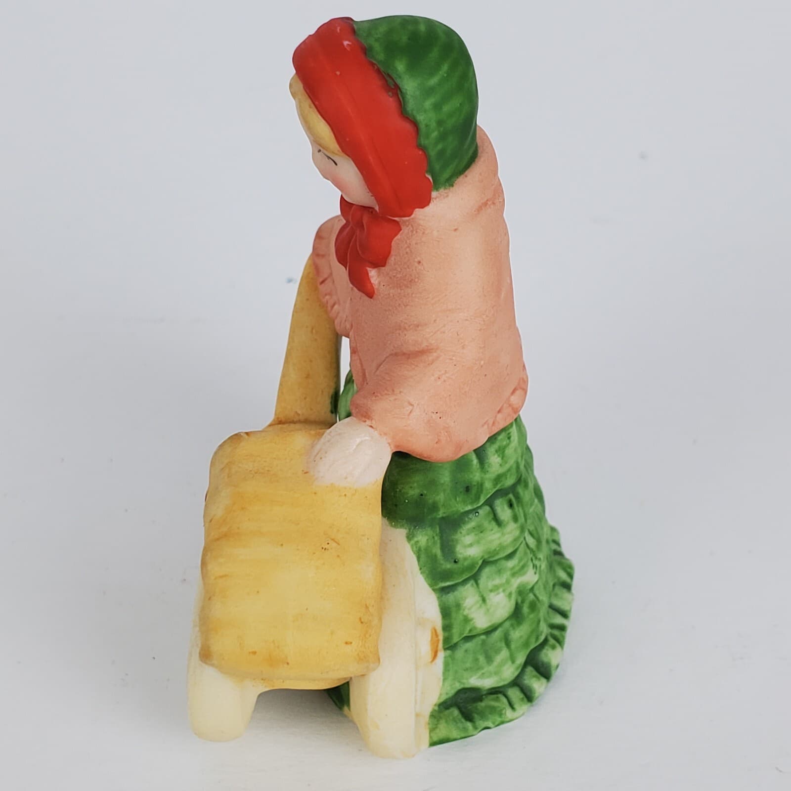 Vtg 1986 LEFTON Colonial Village Grandmother Eberhart Carriage Figurine #05827 - Thumbnail 5