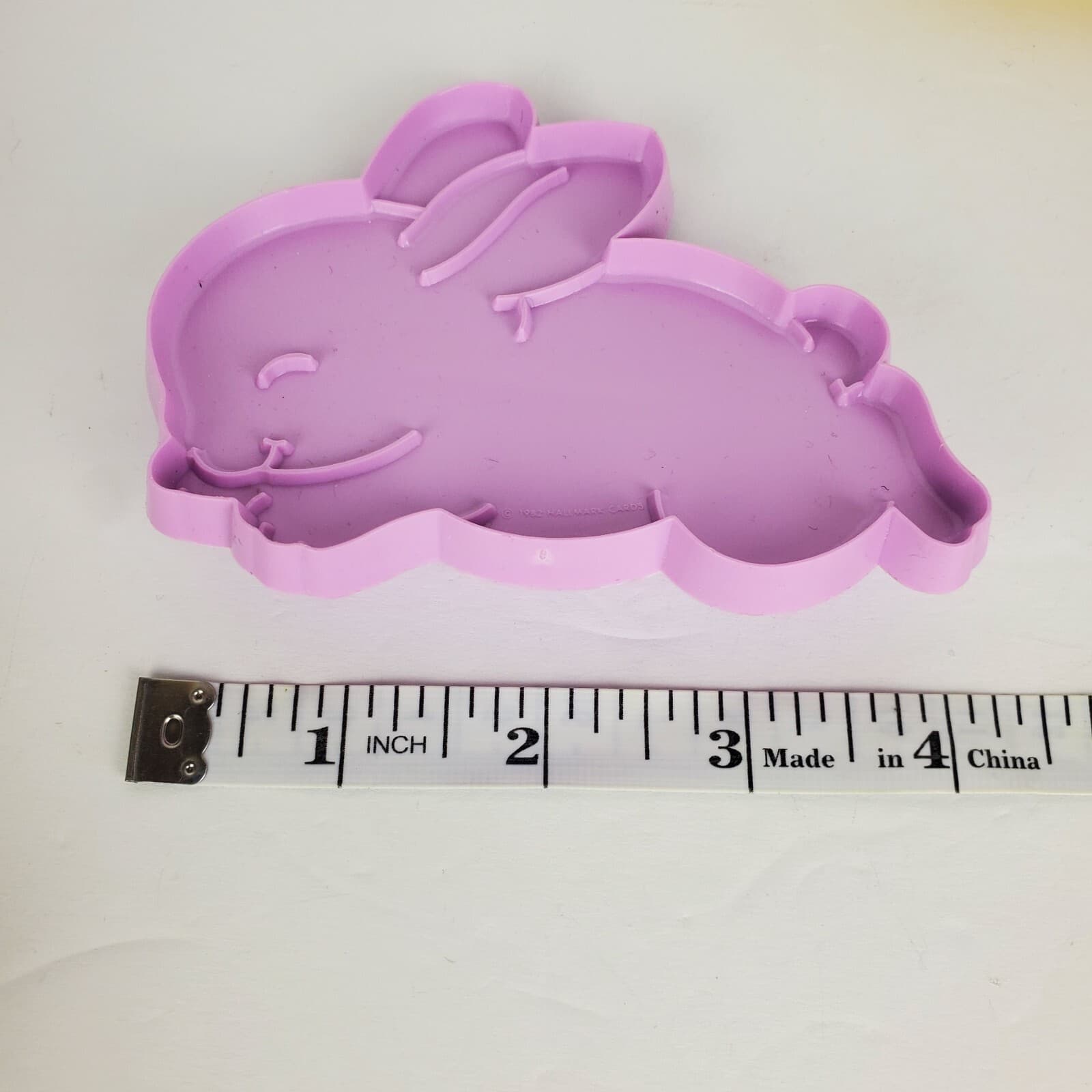 Vtg Hallmark Cookie Cutters Easter Set of 4 Bunny Tulip Sitting & Standing Chick - Thumbnail 7