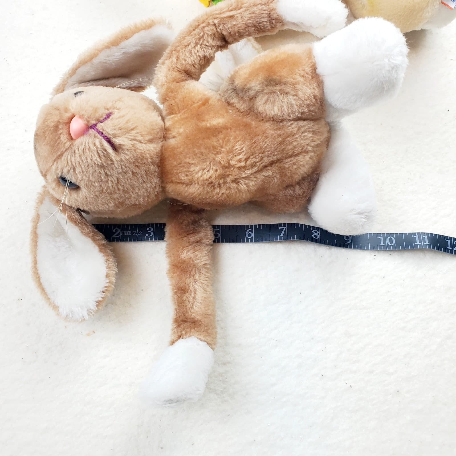 Vintage 1977 Dakin Hugging Easter Bunny Rabbit Bunnies Stuffed Animals Plush - Thumbnail 15