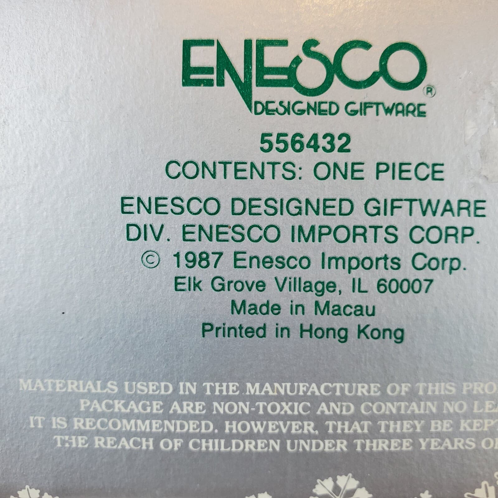 Vintage Enesco Treasury Ornaments 1987 Two Turtle Doves Twelve Days Of Christmas - Thumbnail 4