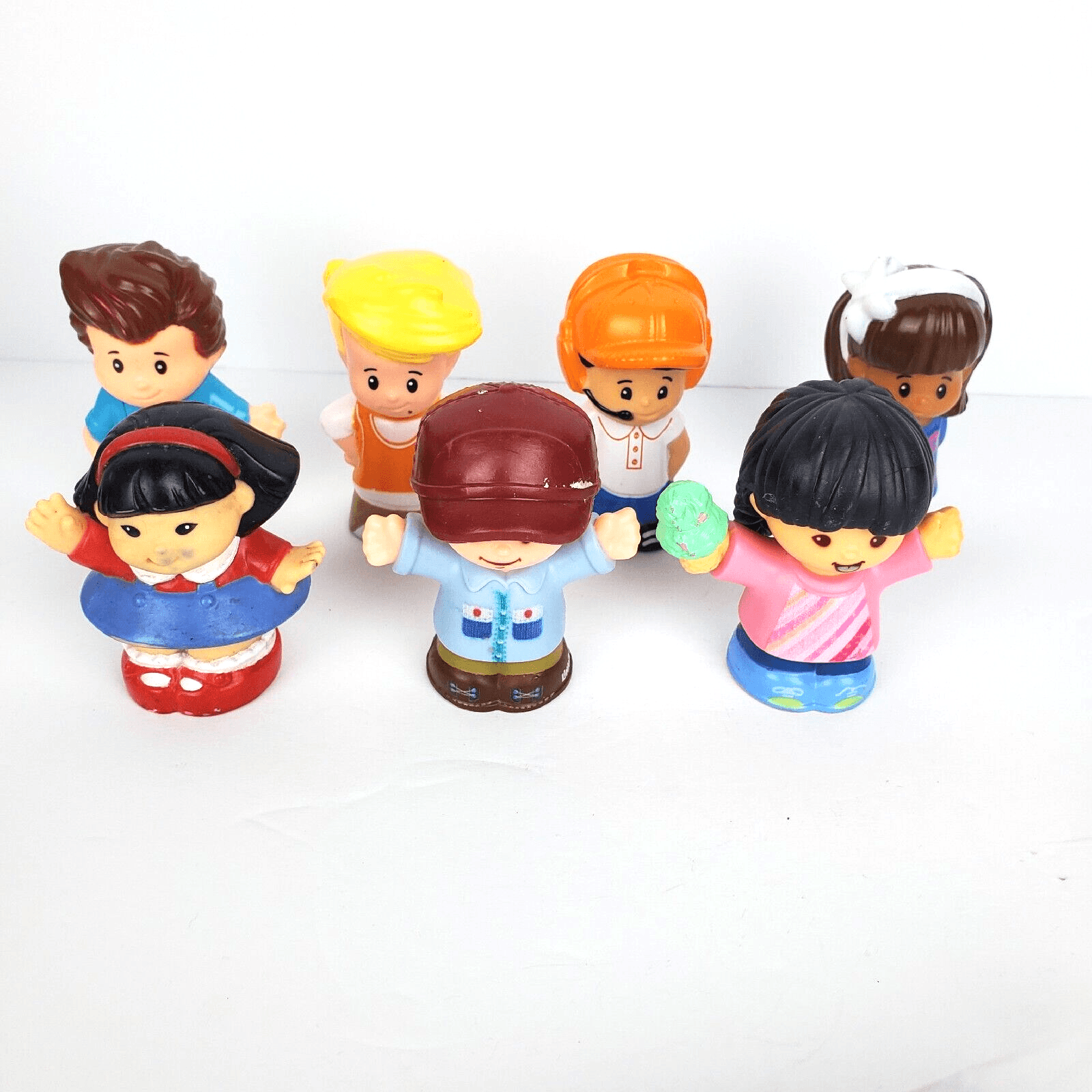 Little People Lot of 7 Figures Fisher-Price Boys Girls Mixed Various Years