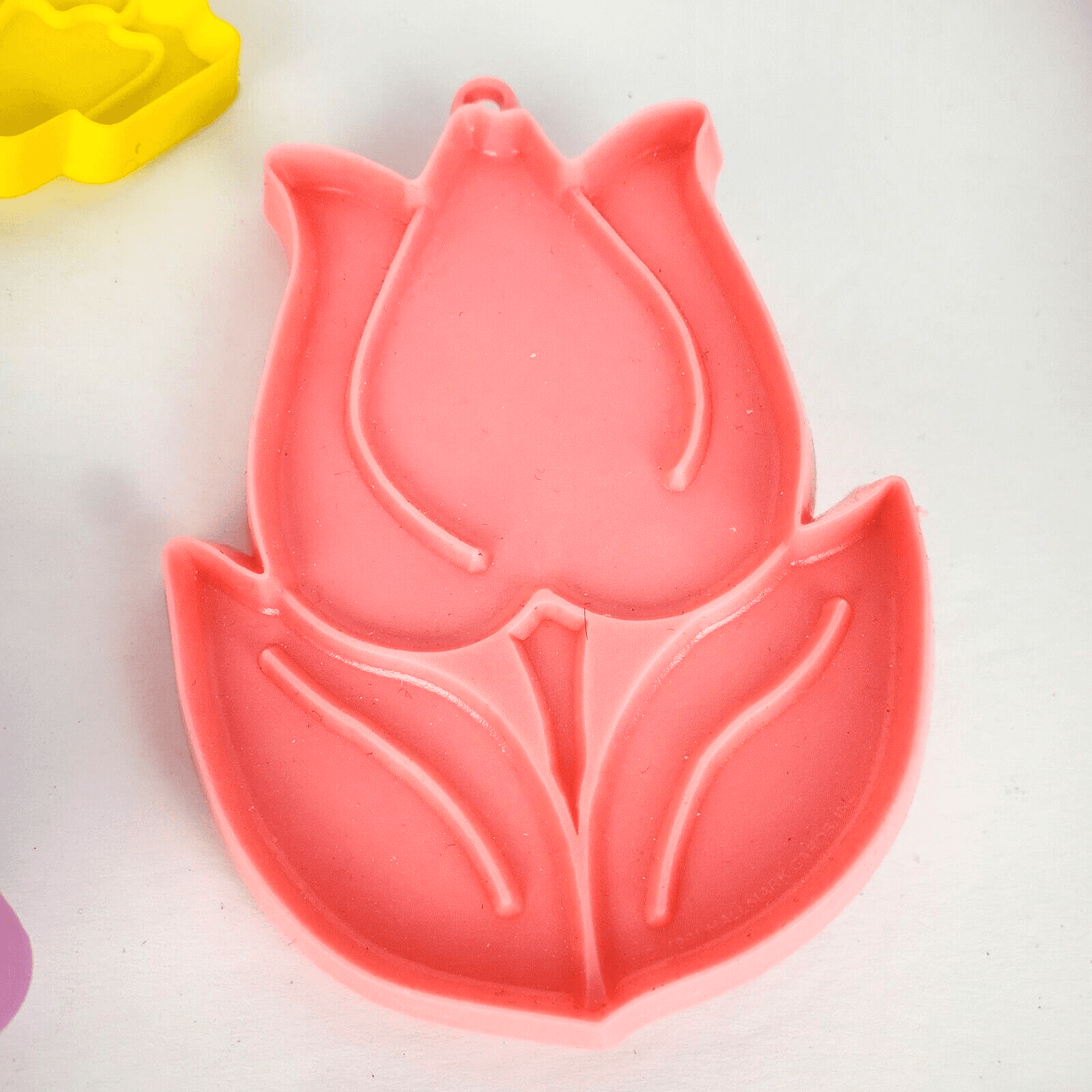 Vtg Hallmark Cookie Cutters Easter Set of 4 Bunny Tulip Sitting & Standing Chick - Thumbnail 2