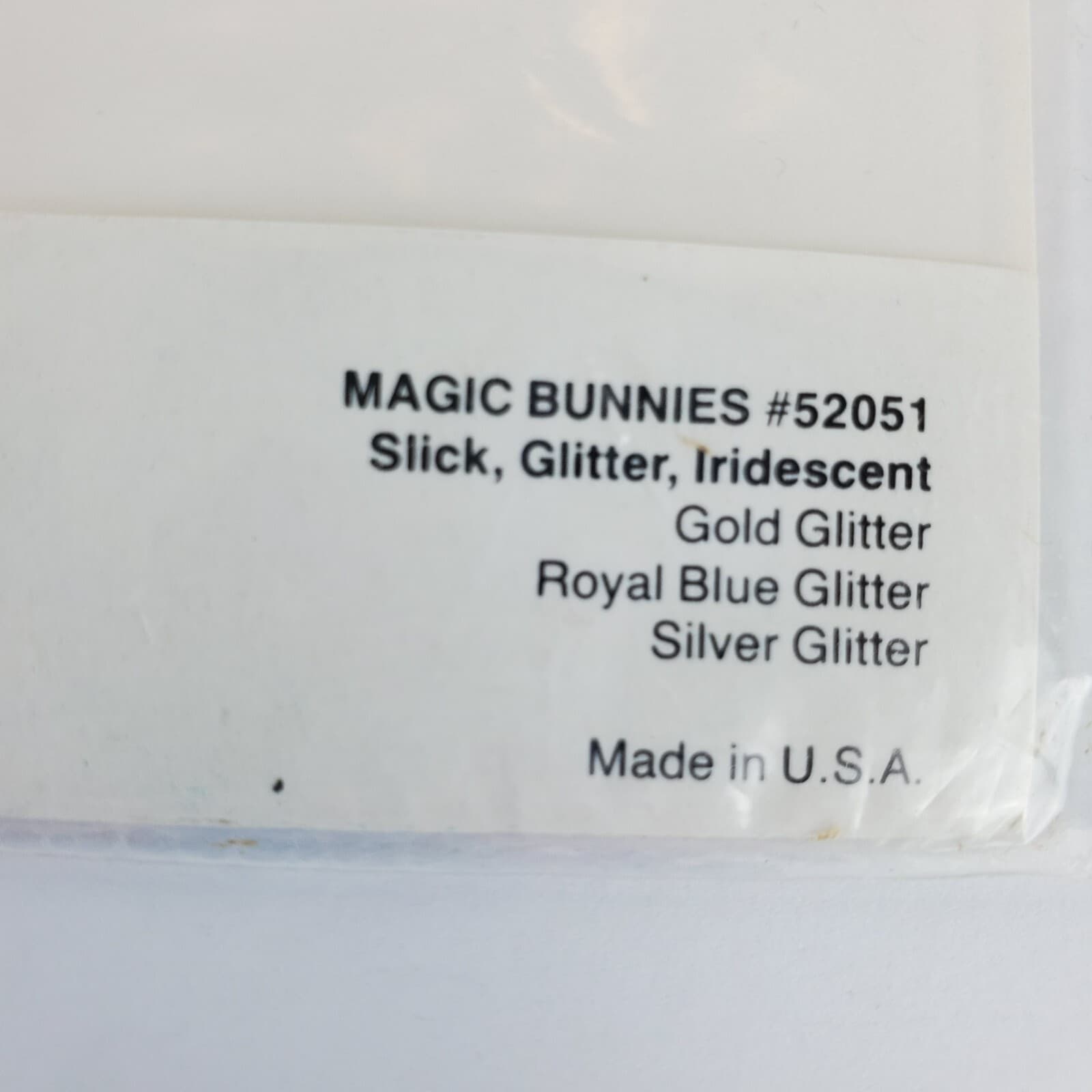 Vintage Dizzle Magic Bunnies Show Pre-Shaded Mini Iron-On Fashion Transfer USA - Thumbnail 7