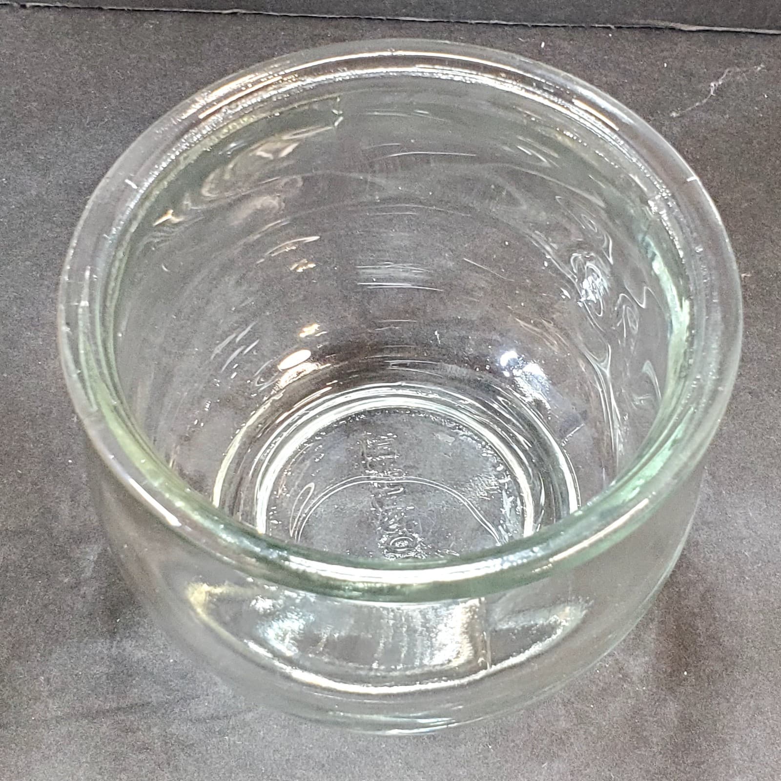 Vtg Biller & Jones St. Louis Missouri Clear Glass Refrigerator Apothecary Jar - Thumbnail 4