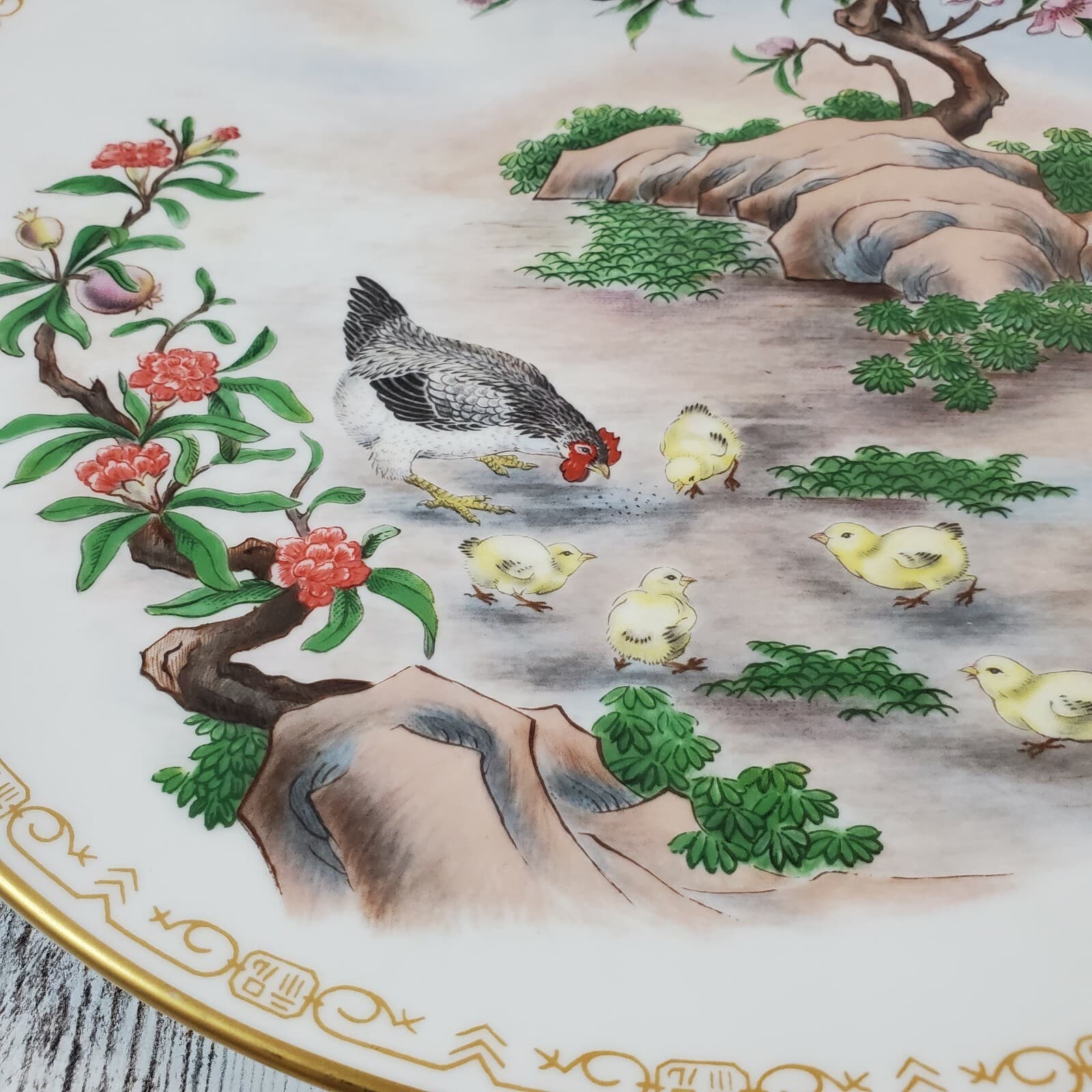 Vtg Edward Marshall Boehm Life's Best Wishes Plate Collection "FERTILITY" 1981 - Thumbnail 2