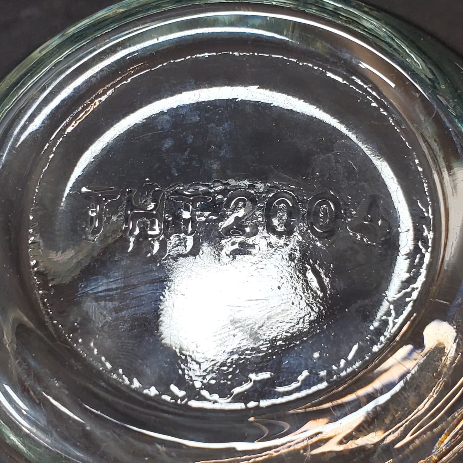 Vtg Biller & Jones St. Louis Missouri Clear Glass Refrigerator Apothecary Jar - Thumbnail 5